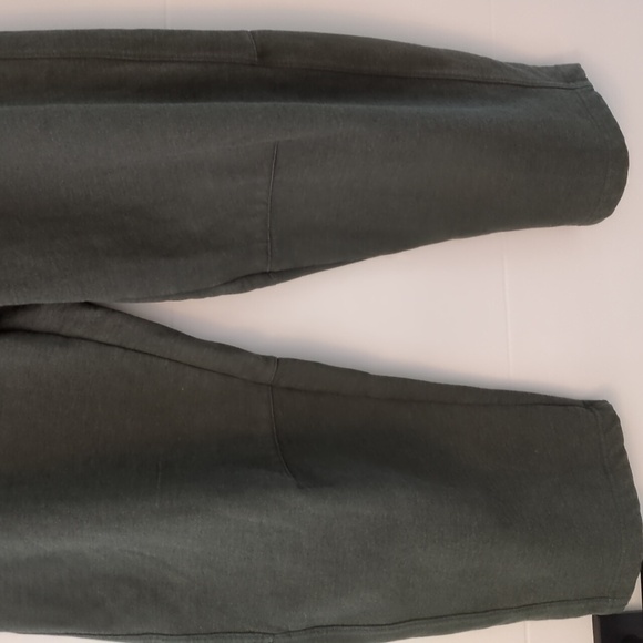 UO BDG Men's Relaxed fit Bowed Sweatpants Barely Green Athleasure Cozy Cabin L - Picture 4 of 10